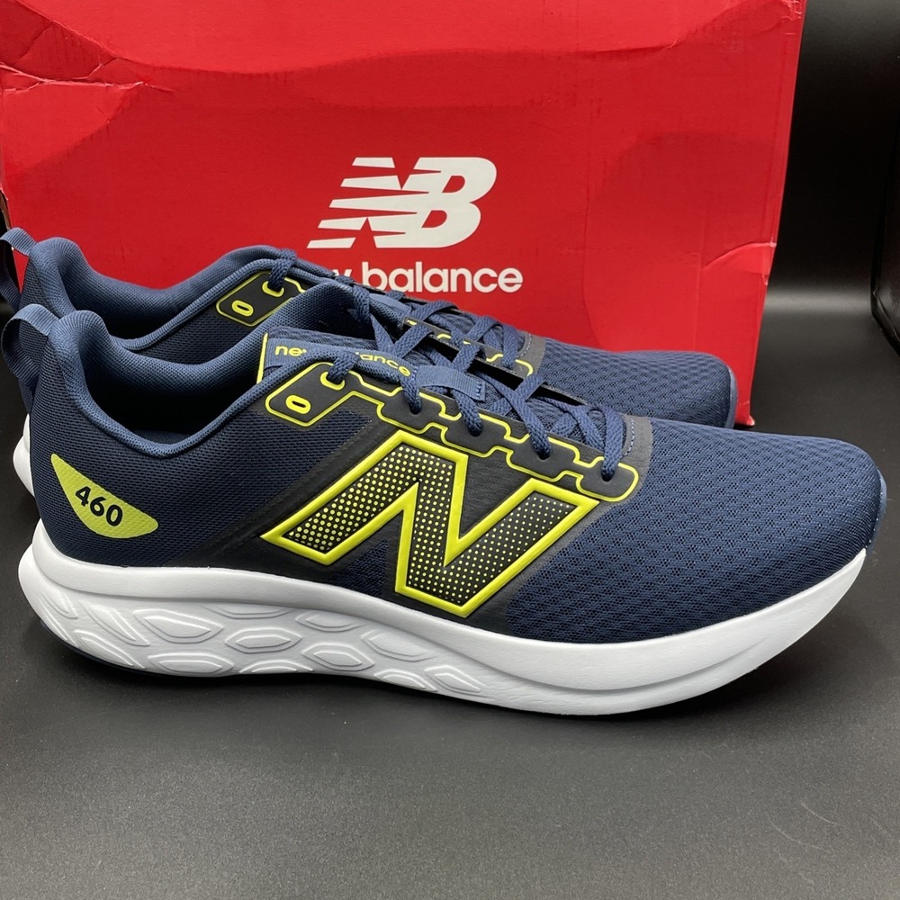 New Balance 460 v4 Running Shoes Sneakers Blue / Yellow Mens Size 15 NWB - Picture 5 of 7